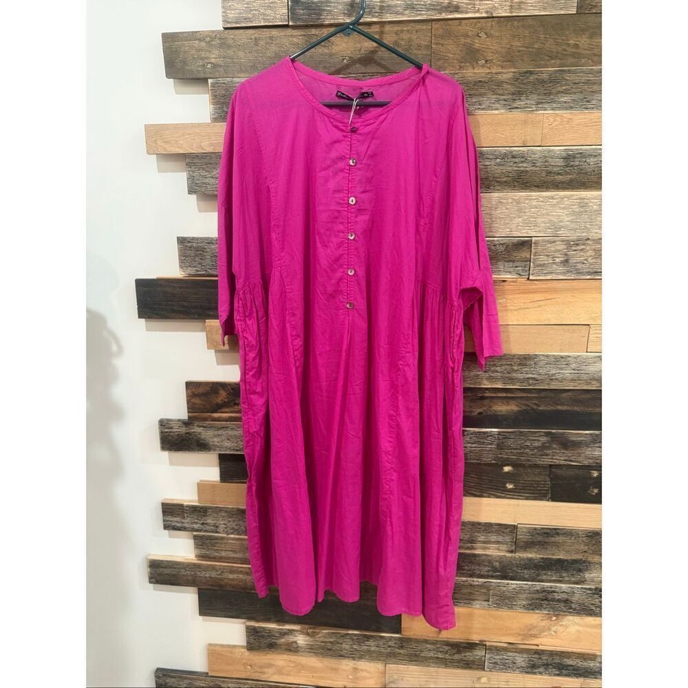 Gudrun Sjoden oversized boho lagenlook dress size XXL